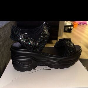 Brand new never worn platform sandals